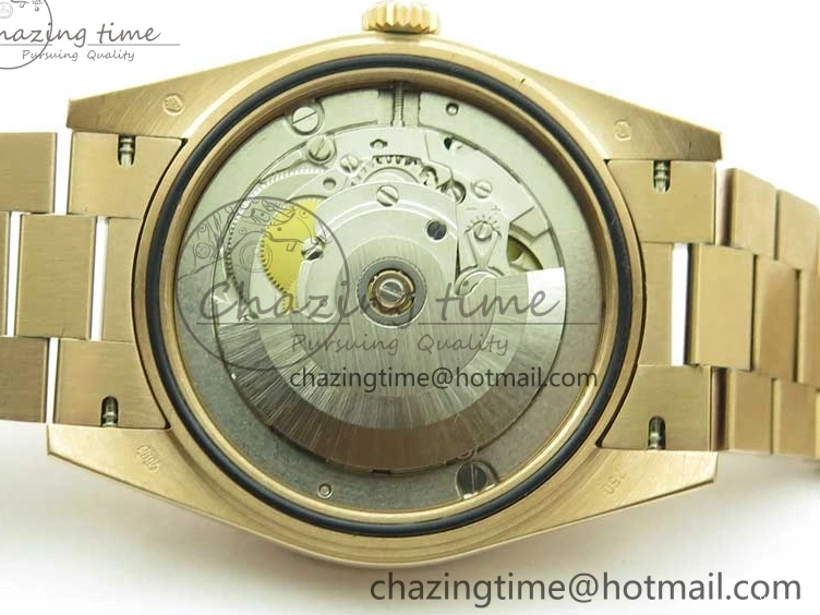 on 904 228239 Day-Date Version Dial President Stick Markers A2836 Bracelet RG RG RG New BP Dial 40mm 0313